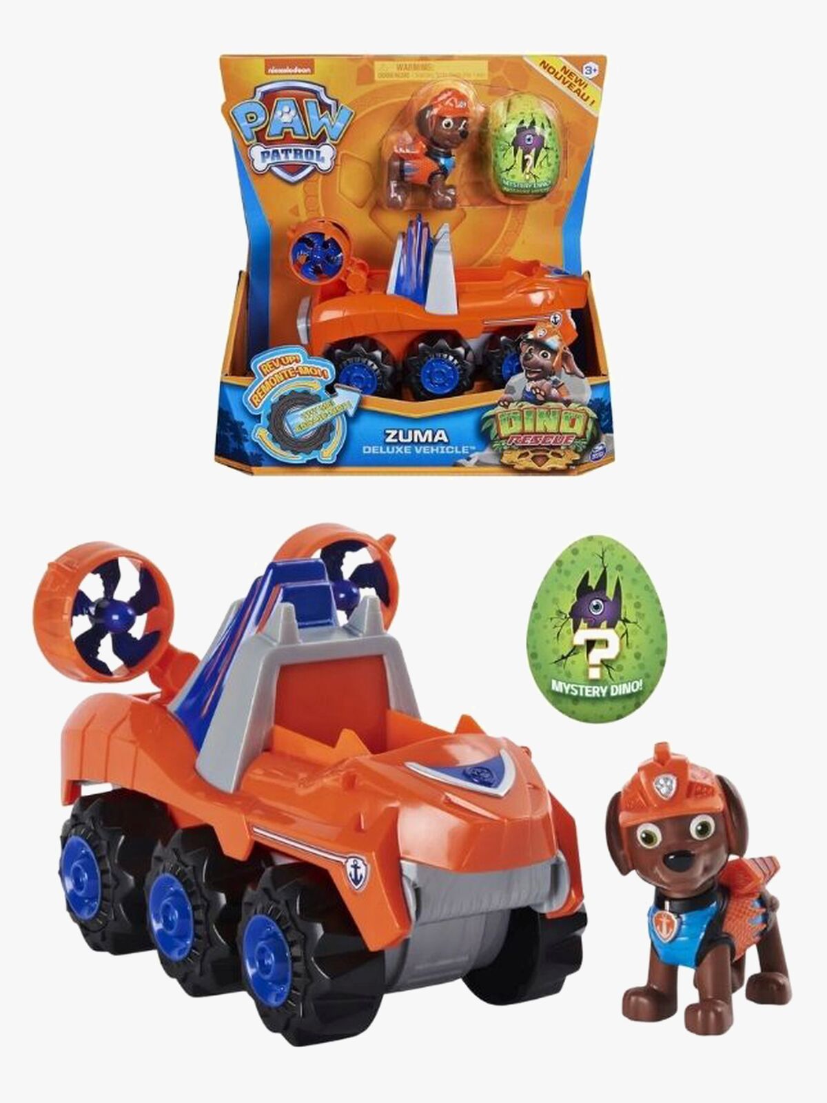 Paw Patrol Dino Deluxe Transportmiddel Zuma