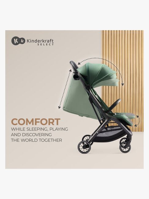 Kinderkraft NUBI 2 Klapvogn, Sand Beige