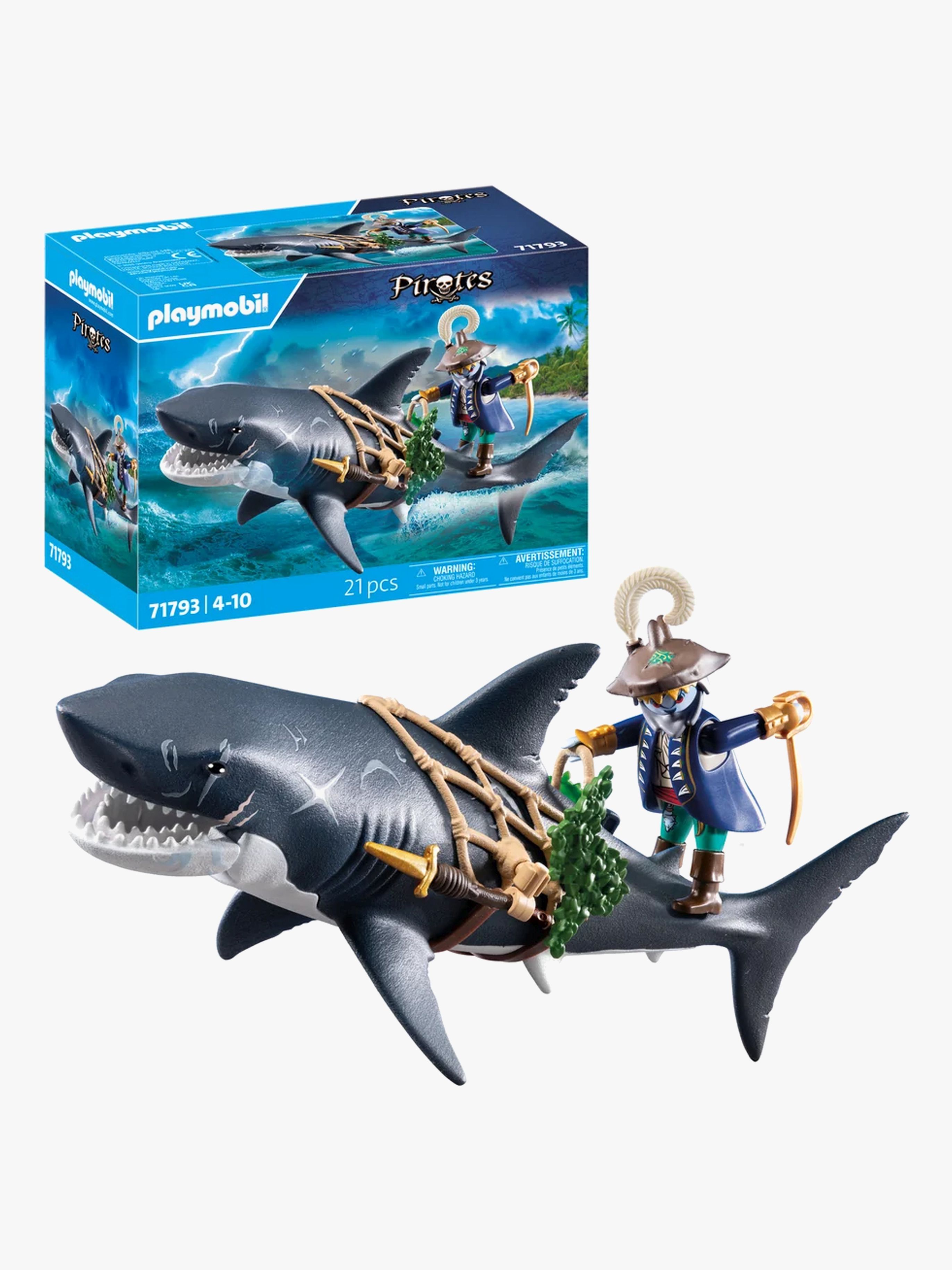 Playmobil Pirates 71793 Kæmpehaj Med Pirat