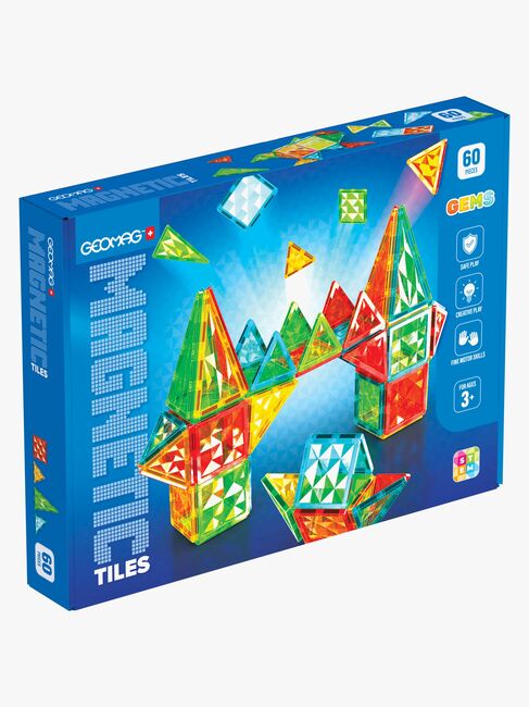 Geomag Gems Magnetisk Byggesæt 60 Dele