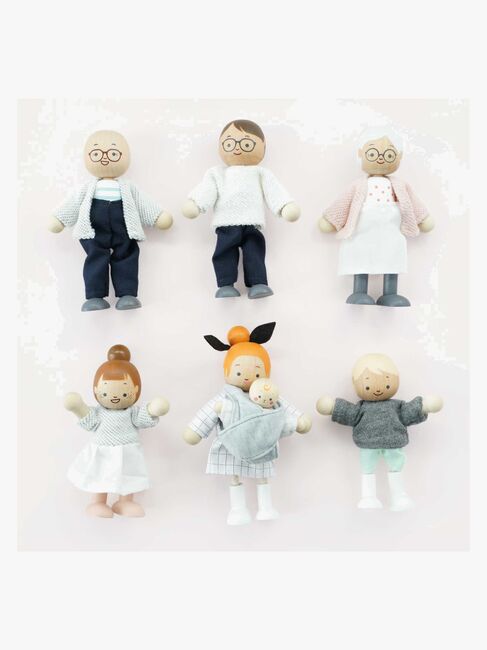 Le Toy Van My Doll Family Dukkehusfigurer 7 Stk.