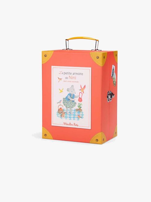 Moulin Roty Garderobetaske med Dukke Nini