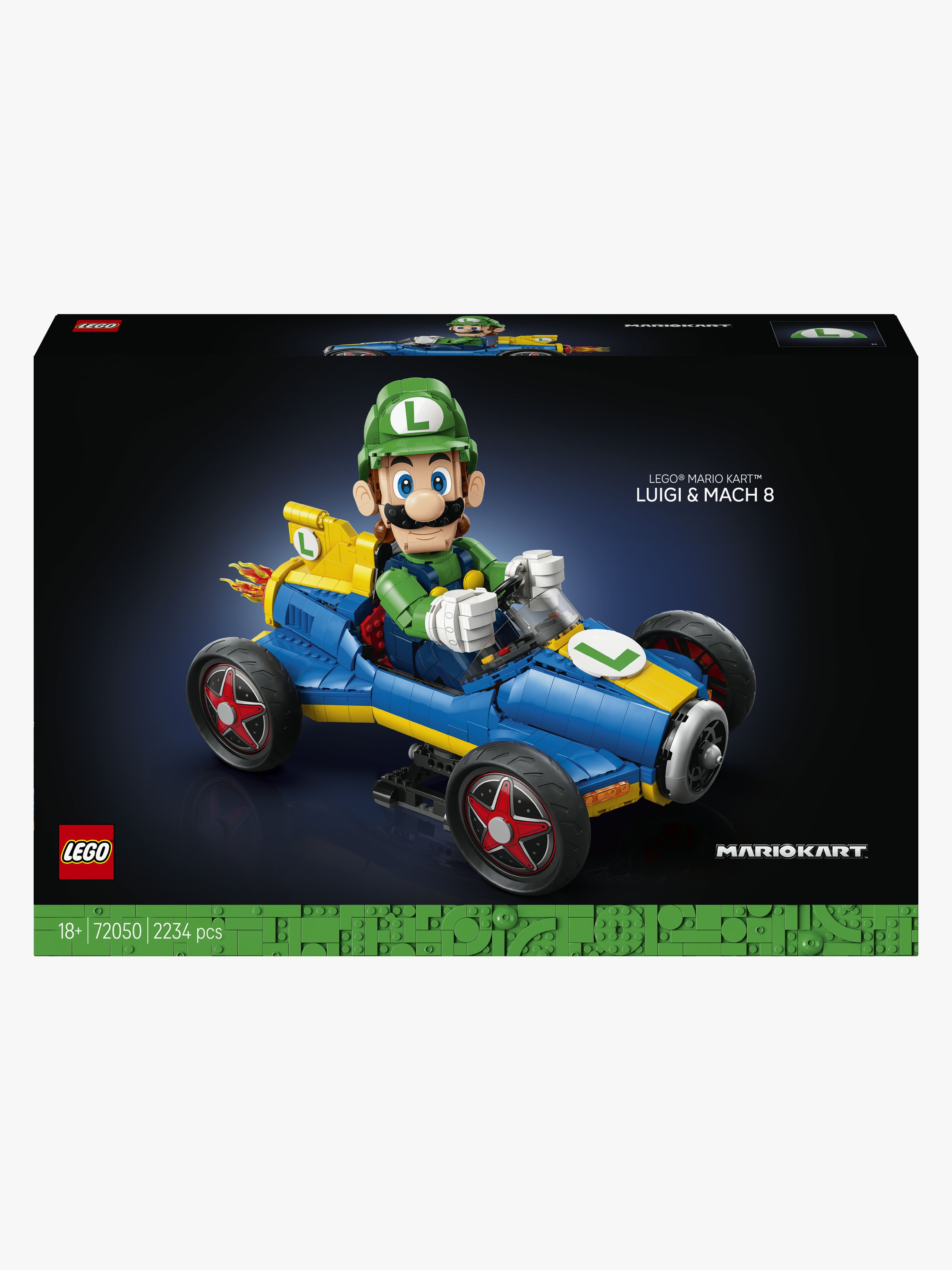 LEGO Super Mario 72050 Mario Kart – Luigi og Mach 8