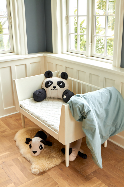 Roommate Barnevognspude Panda, Off White