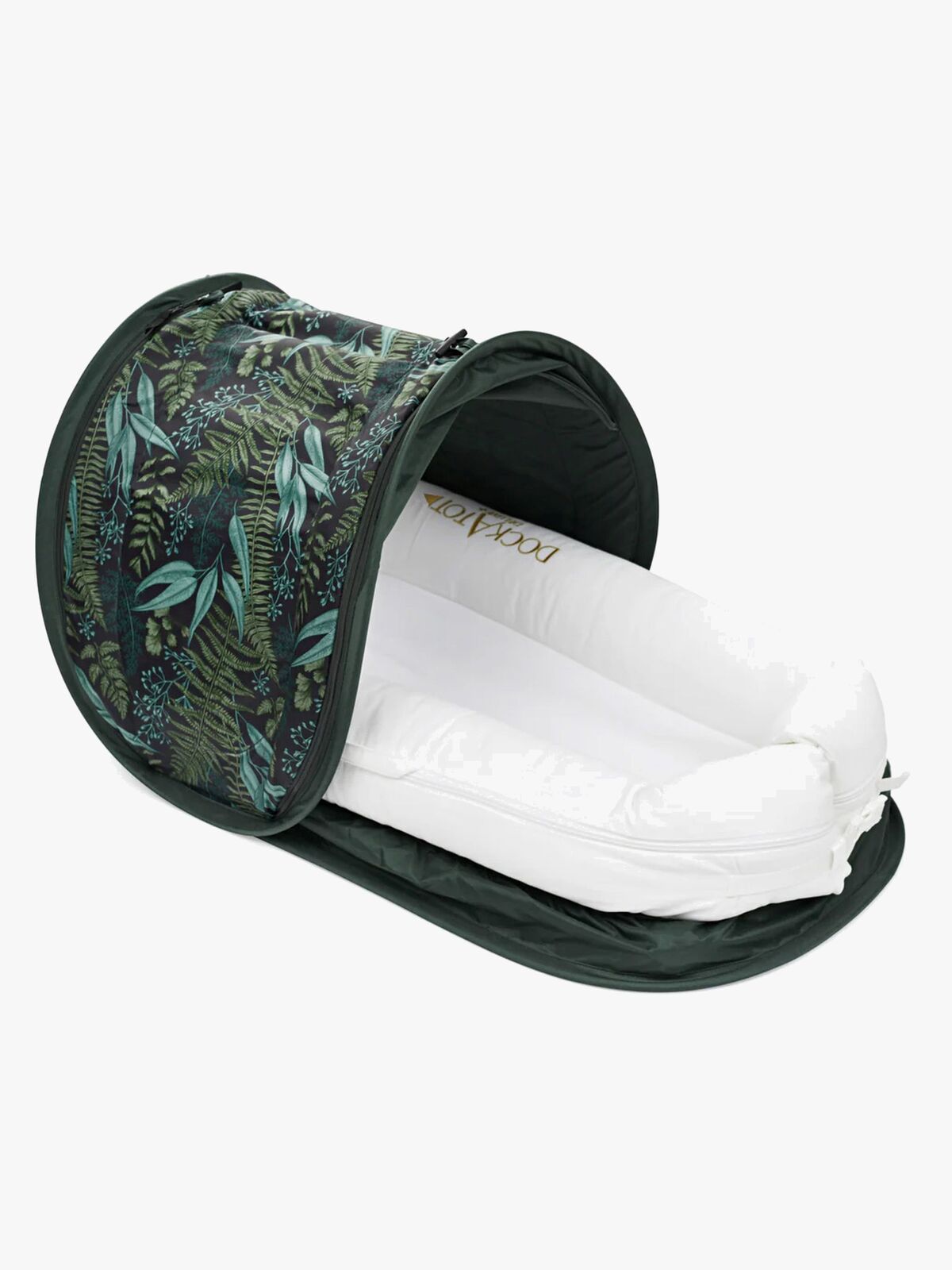 DockATot Deluxe+ Betræk Cabana Kit Stone, Grøn