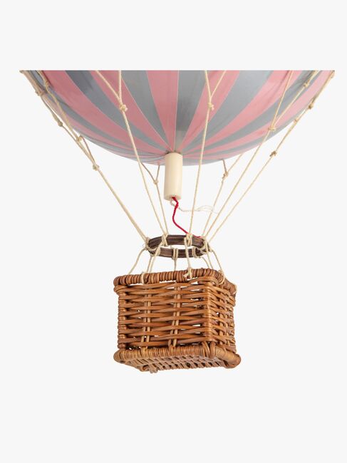 Authentic Models Travels Light Luftballon, Silver Pink