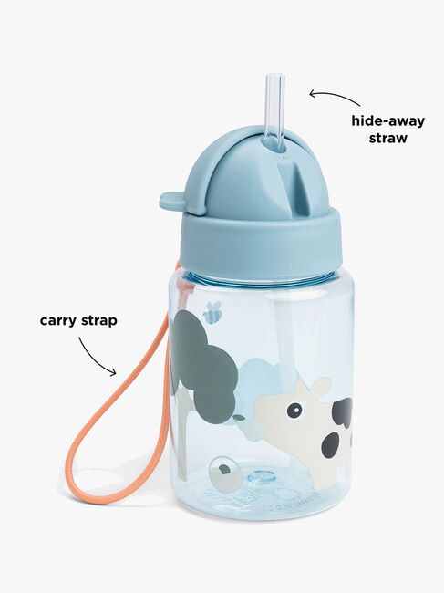 Done By Deer Tiny Farm Sugerørskop, Blue