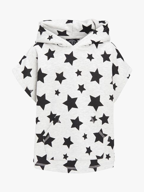 Luca & Lola Rocolo Hoodie, Grey Melange/Stars