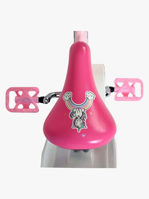 Volare Unicorn Cykel 12 Tommer, Pink