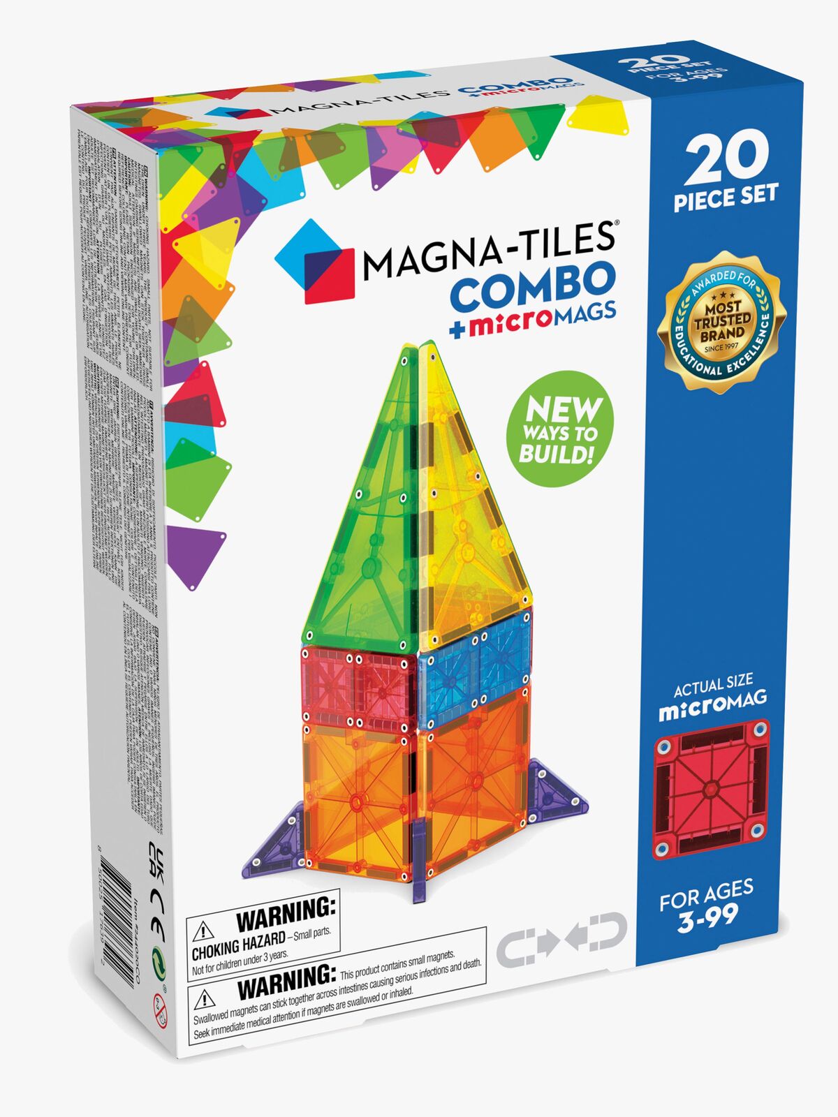 MAGNA-TILES Combo Byggesæt 20 Dele
