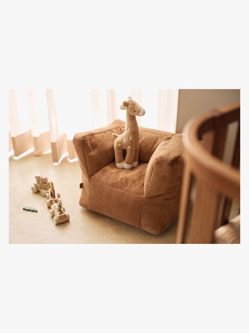 Jollein Sækkestol Fremstillet Af Kraftig Fløjl, Caramel