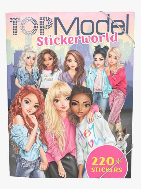 TOPModel Stickerworld Klistermærkebog
