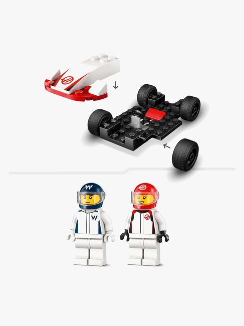 LEGO City 60464 F1 Williams Racing og Haas F1-racerbiler