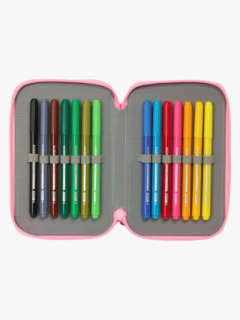 Gurli Gris  Fyldt Dobbelt Penalhus 29 Dele, Baby Pig