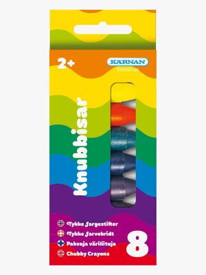 Egmont Kärnan Kridt Knubbisar 8 stk