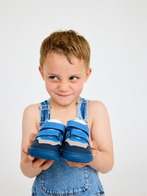 Bisgaard Elroy Barefoot Sneakers, Navy