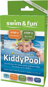 Swim & Fun KiddyPool Vandrensning 5 stk x 25 milliliter