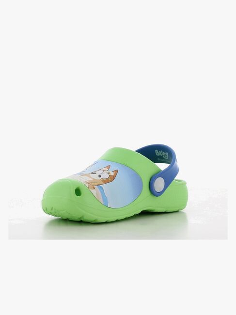 Bluey Clogs, Mint Green/Dark Blue