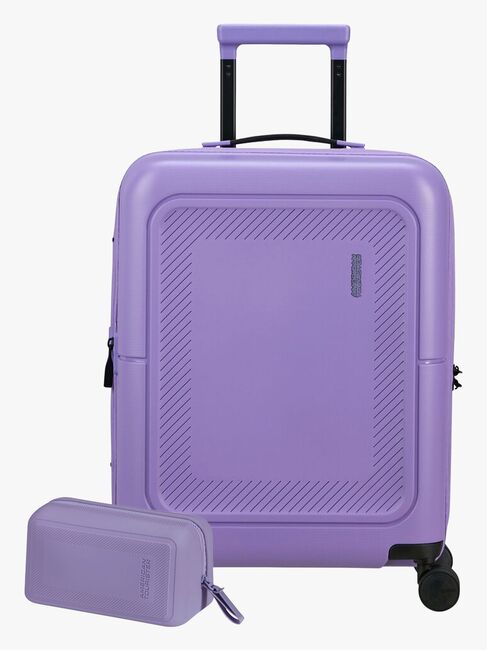 American Tourister Dashpop Kuffert 41-47L & Toilettaske POP, Violet Purple