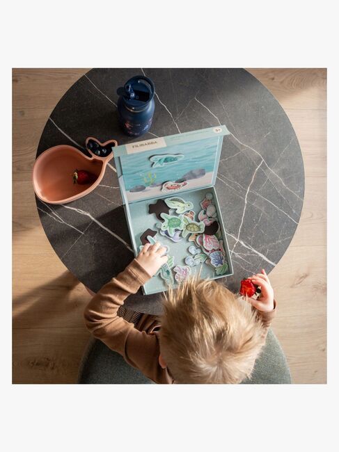 FILIBABBA Christian the Whale Madkasse, Pink