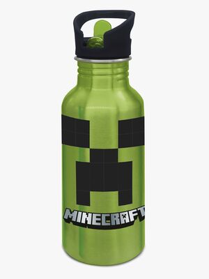 Minecraft  Aluminium Drikkedunk 545ml, Grøn