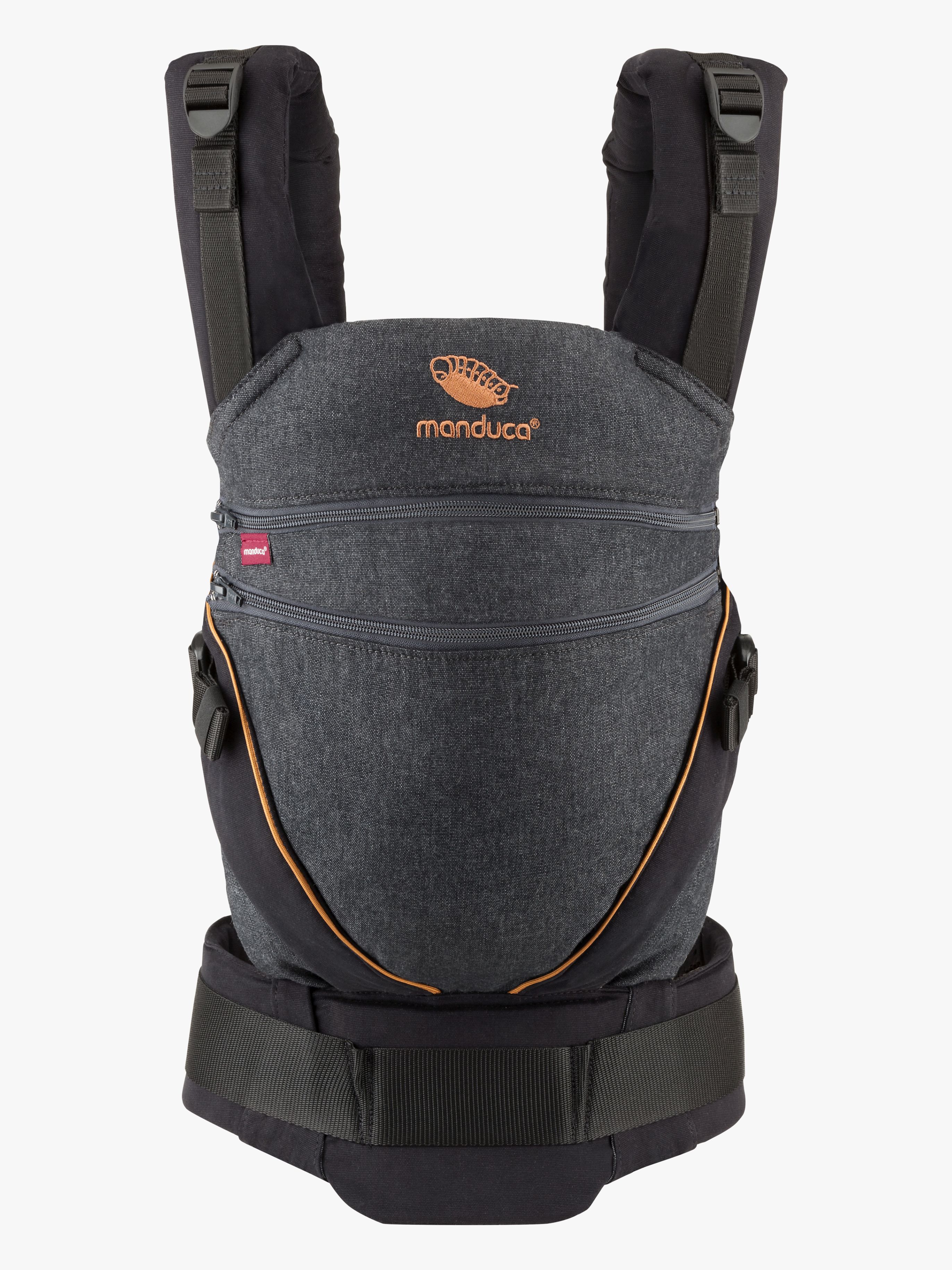 Manduca XT Cotton Bæresele, Denimblack-Toffee