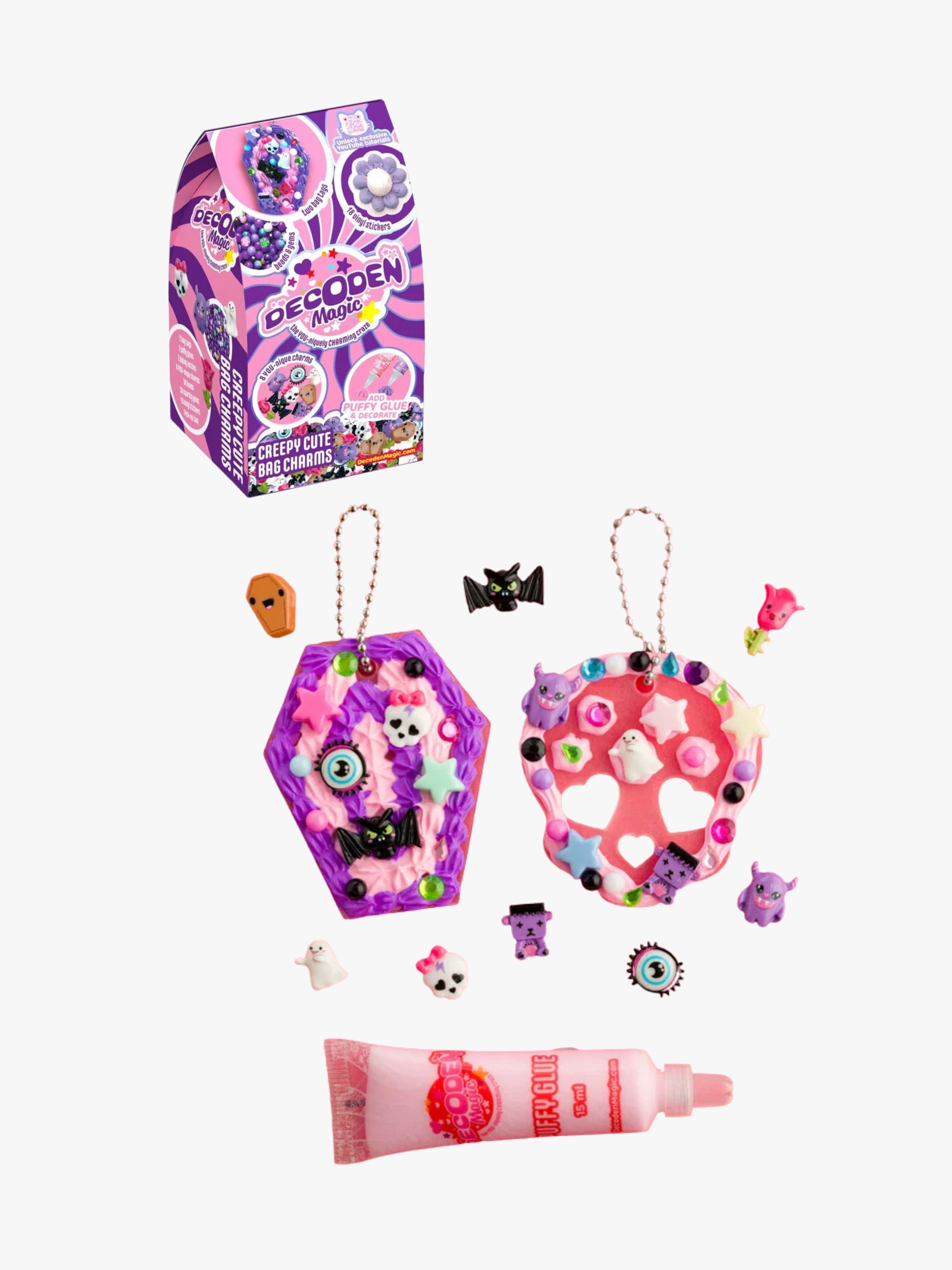 Decoden Magic Mini Kreasæt Nøglering Creepy Cute