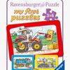 Ravensburger Puslespil Arbejdskøretøjer 3x6 Brikker