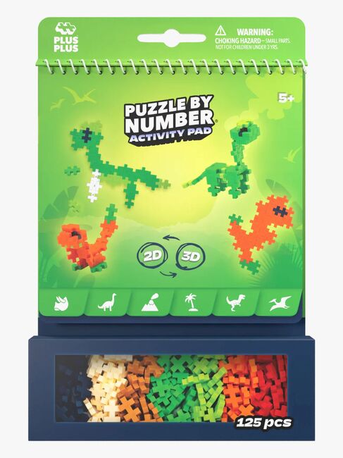 Plus-Plus Activity Pad Dino Byggesæt
