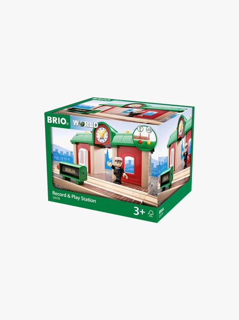 BRIO World 33578 Togstation Med Optagefunktion