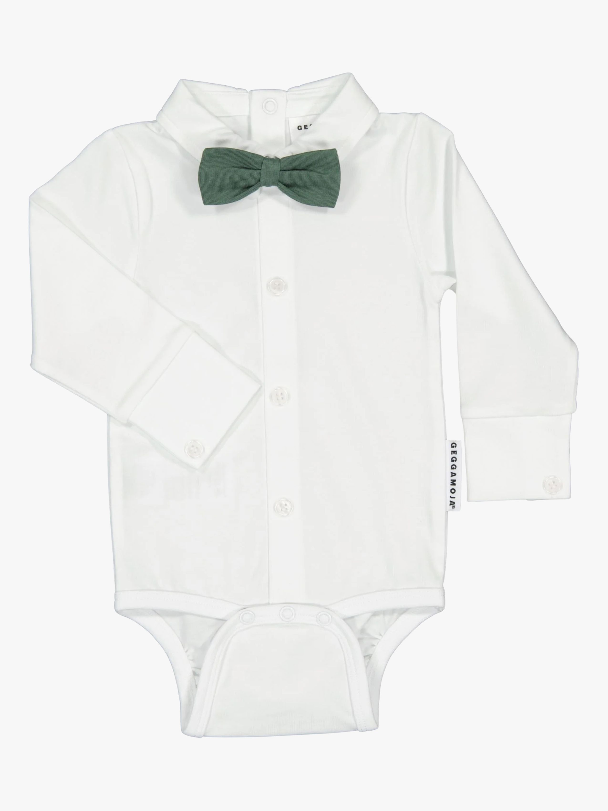 Geggamoja Body Med Butterfly, Hvid, 86-92, Babytøj