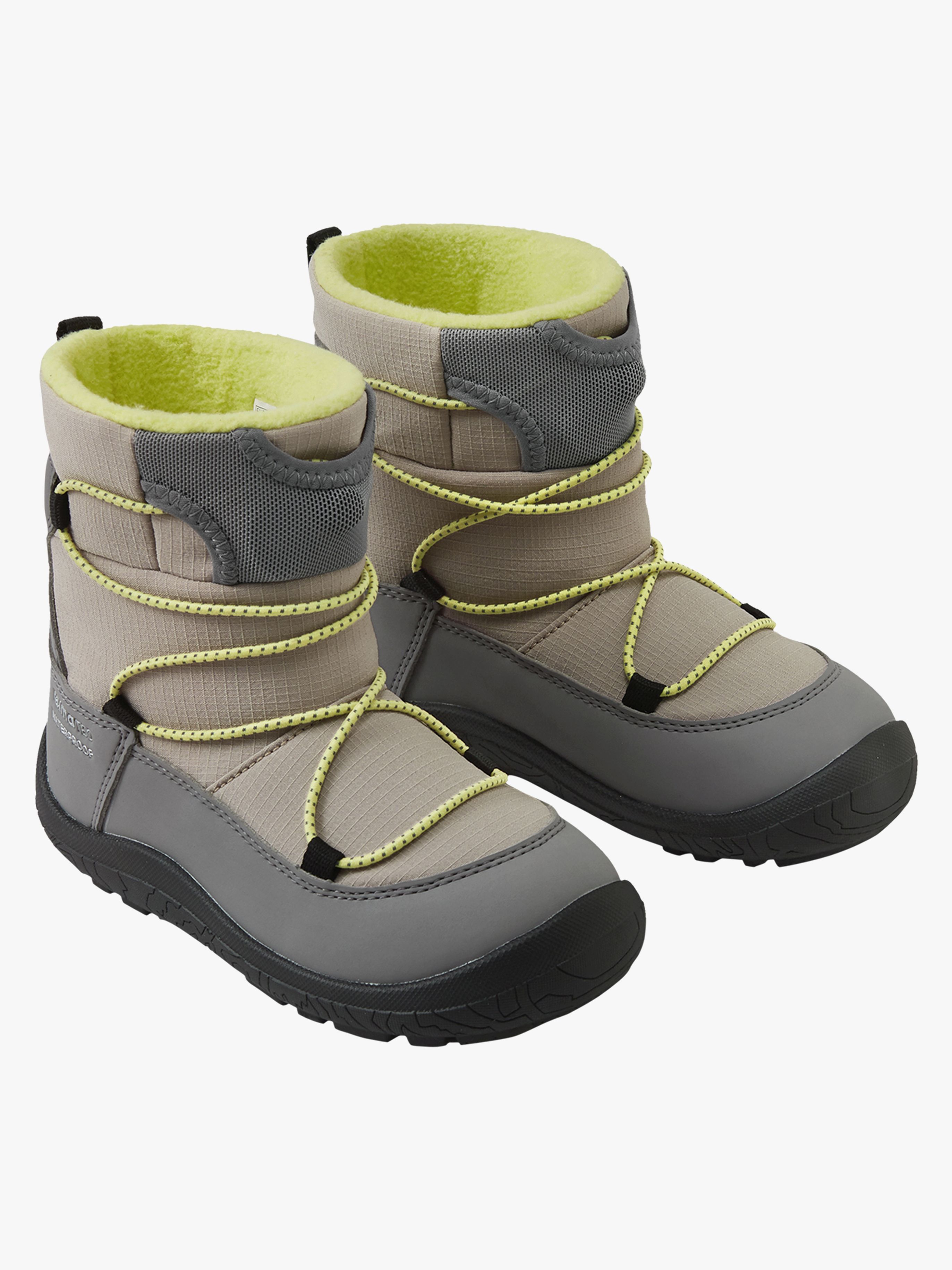 Reimatec Ensilumi Barefoot Vinterstøvler, Earthy Beige, 31