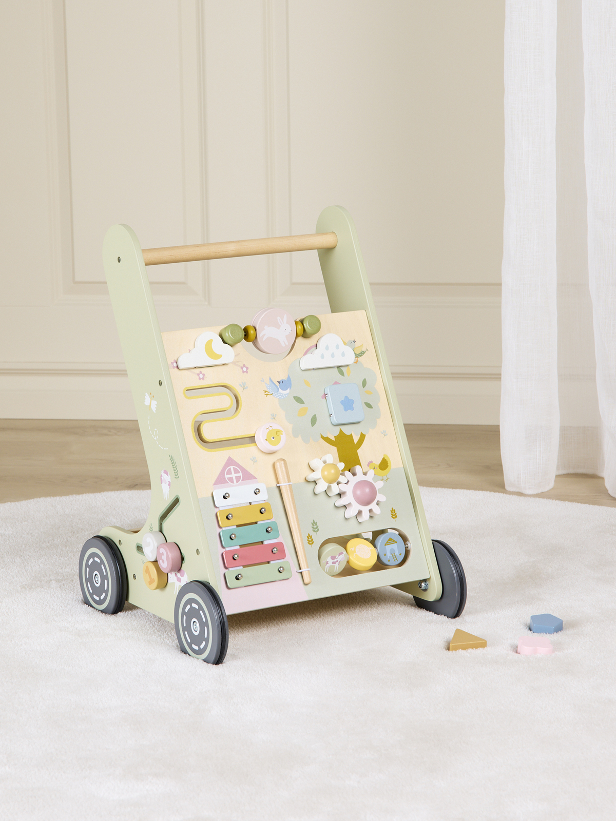 Alice & Fox Gåvogn Bondegård, Grøn