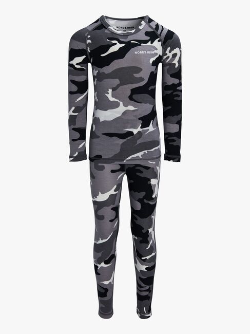 Nordbjørn Verbier Skiundertøj Bamboo, Camo Black