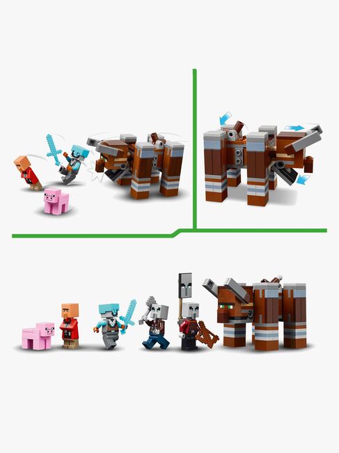 LEGO Minecraft 21278 Røverforposten og ravager