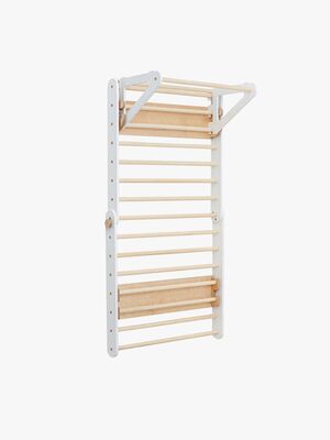 Duck Woodworks Klatretrekant Væg, Hvid