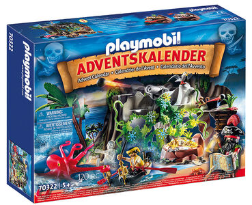 Playmobil 70322 Julekalender "Skattejagt i Piratbugten"