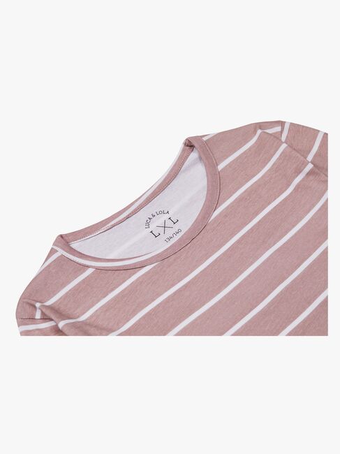 Luca & Lola Emma Pyjamas, Pink Stripes