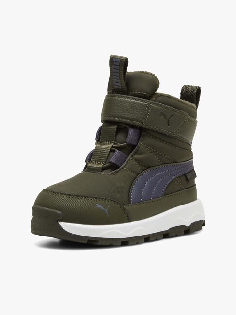 Puma Evolve Puretex AC Inf Vinterstøvler, Grøn