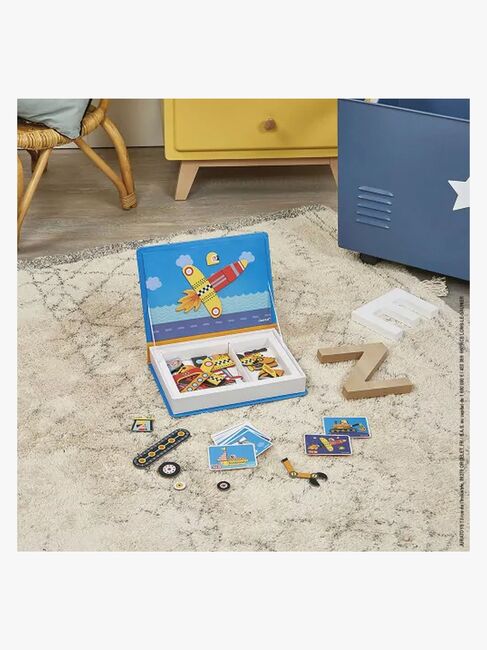 Janod Magneti'Book Racers Magnetsæt 50 Stk.