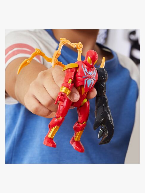 Marvel Spider-Man Mixmashers Figur Iron Spider Delux
