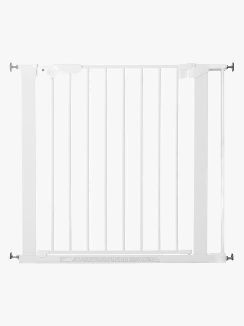 BabyDan Premier Sikkerhedsgitter + Forlænger, Hvid