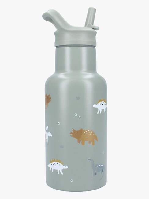 Kidzroom Stainless Steel Drikkedunk 350 ml Small Talk, Grøn