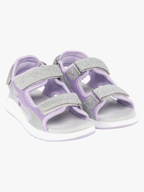 Viking Anchor Glitter 3V Sandaler, Lilac