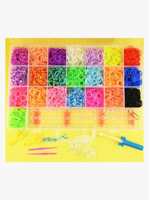 Robetoy Loom Bands DIY Armbåndssæt 4.200 Stk