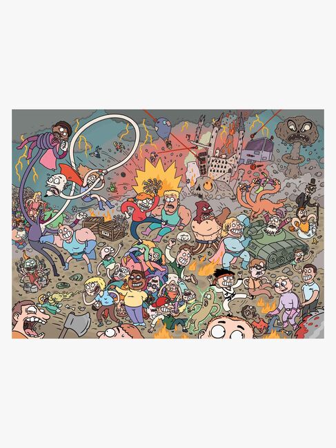 Ravensburger Skurkarnas Skurk Puslespil 500 Brikker