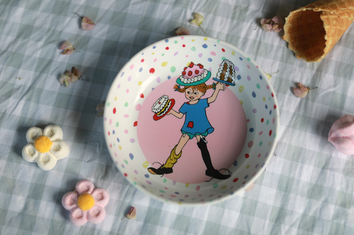 Pippi Langstrømpe Fødselsdag  Stor Skål