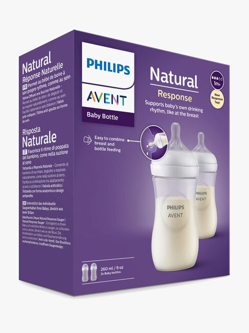 Philips Avent Natural Response Sutteflaske 260 ml 2-pak