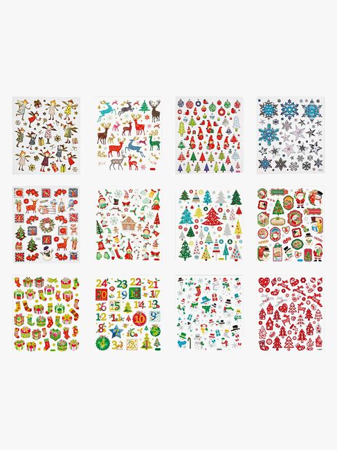 Creativ Company Klistermærker Jul 12 ark