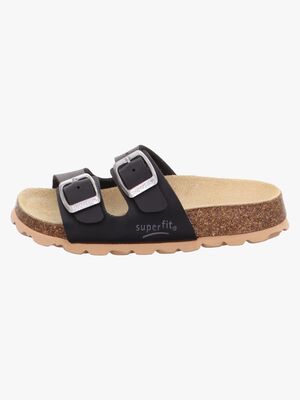 Superfit Fussbett Hjemmesko, Sort